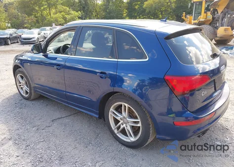 2013 Audi Q5 3.0T Premium Plus from USA, damaged, VIN WA1DGAFP5DA050572